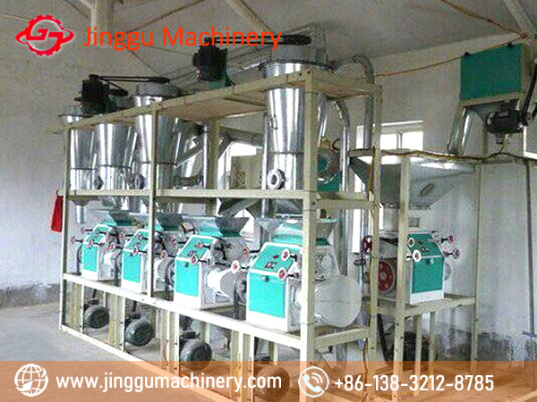 20t wheat flour milling machine made by Jinggu Machinery | high quality wheat flour milling machine